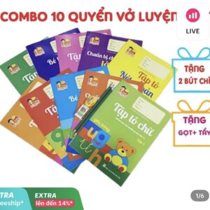 Bộ sách cho bé tiền tiểu học