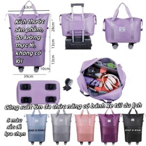 Túi du lịch gấp gọn 3 tầng