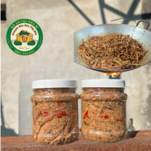 Cá khô giã tỏi ớt Tây Bắc