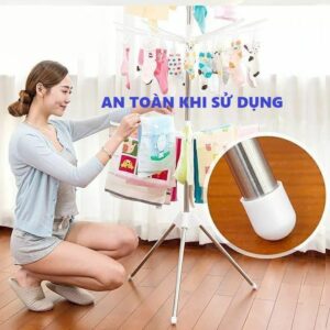 CÂY PHƠI ĐỒ GẤP GỌN 3 TẦNG