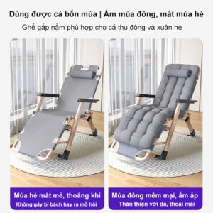 GHẾ LƯỜI GẤP GỌN – NGỒI LÀ MÊ